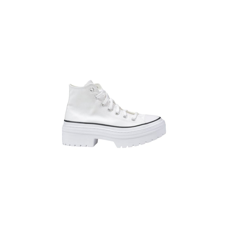 White Fabric Sneaker