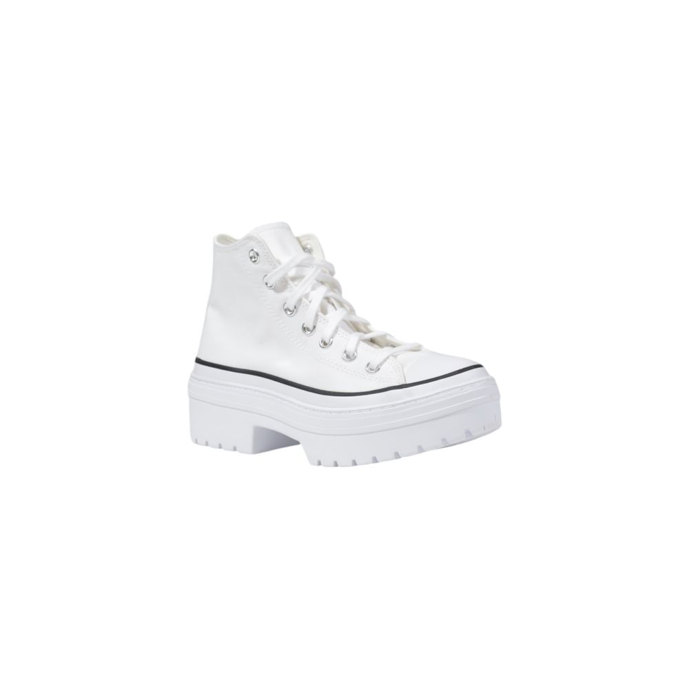 White Fabric Sneaker