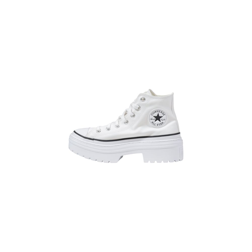 White Fabric Sneaker