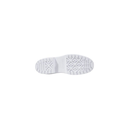 White Fabric Sneaker