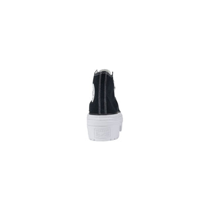 Black Fabric Sneaker