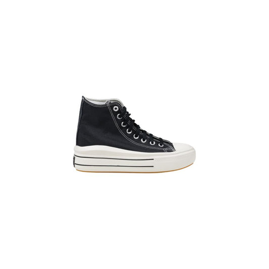 Black Leather Sneaker