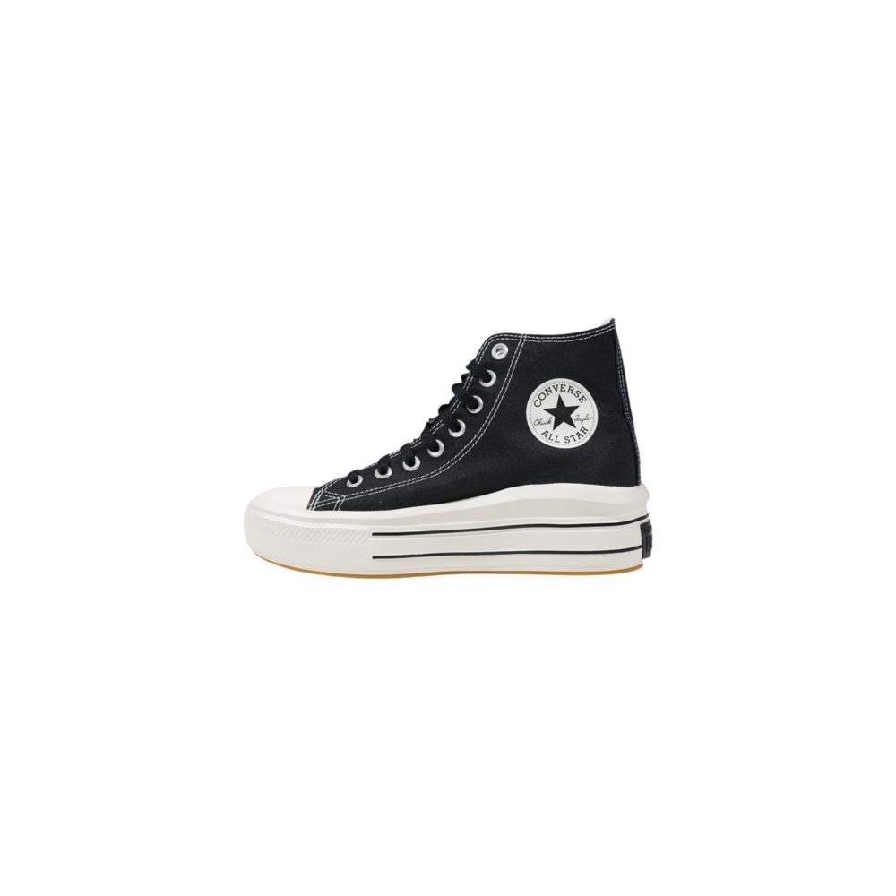 Black Leather Sneaker