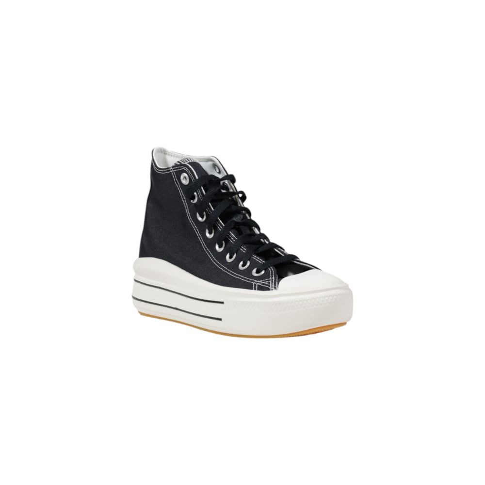 Black Leather Sneaker