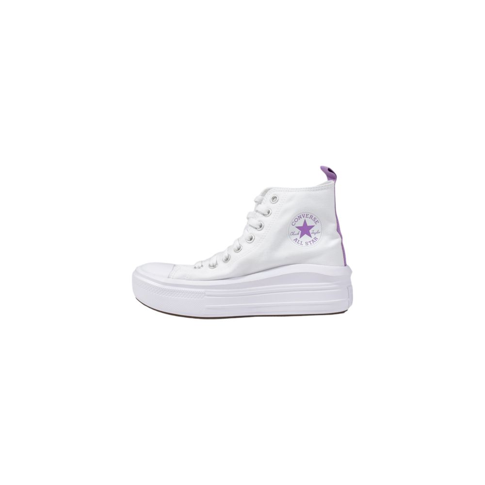 White Fabric Sneaker
