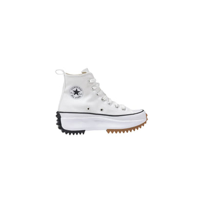 White Fabric Sneaker