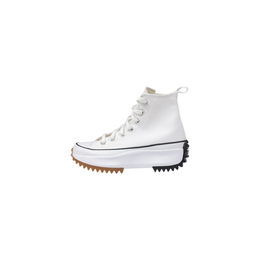 White Fabric Sneaker