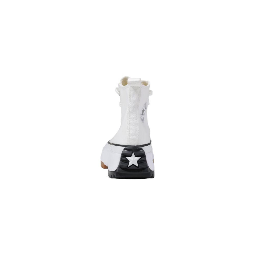 White Fabric Sneaker