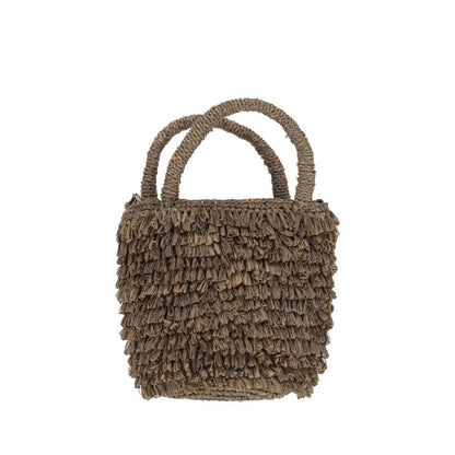 Naka Raffia Shoulder Bag