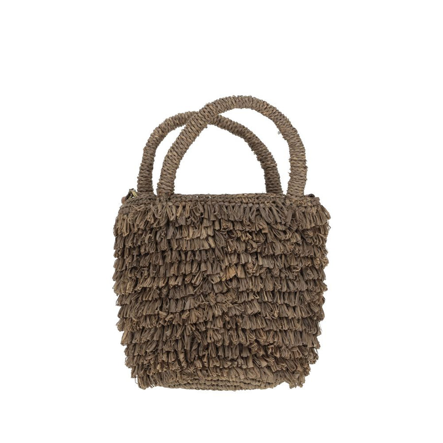 Naka Raffia Shoulder Bag