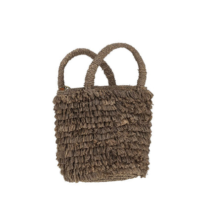 Naka Raffia Shoulder Bag