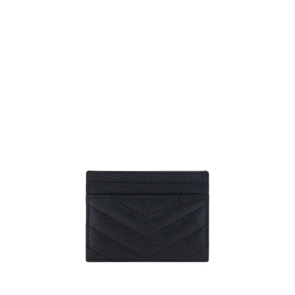 Black Leather Card Holder