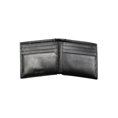 Black Eco Leather Men Wallet