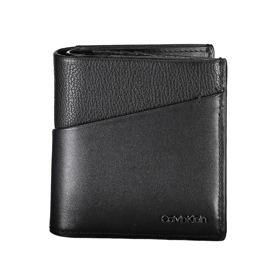 Black Recycled Polyester Men Wallet