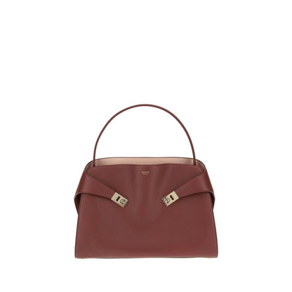 Leather Top Handbag