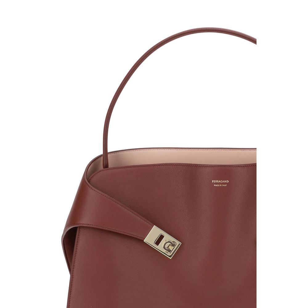 Leather Top Handbag