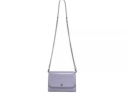 Patent Emerson Patent Chain Wallet Crossbody Bag