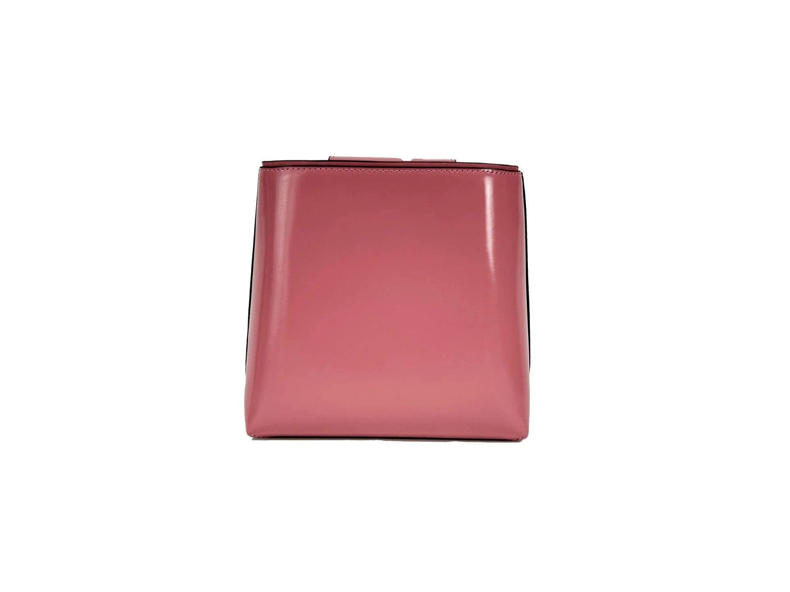 Patent Emerson Small Bucket Bag Purse Pink