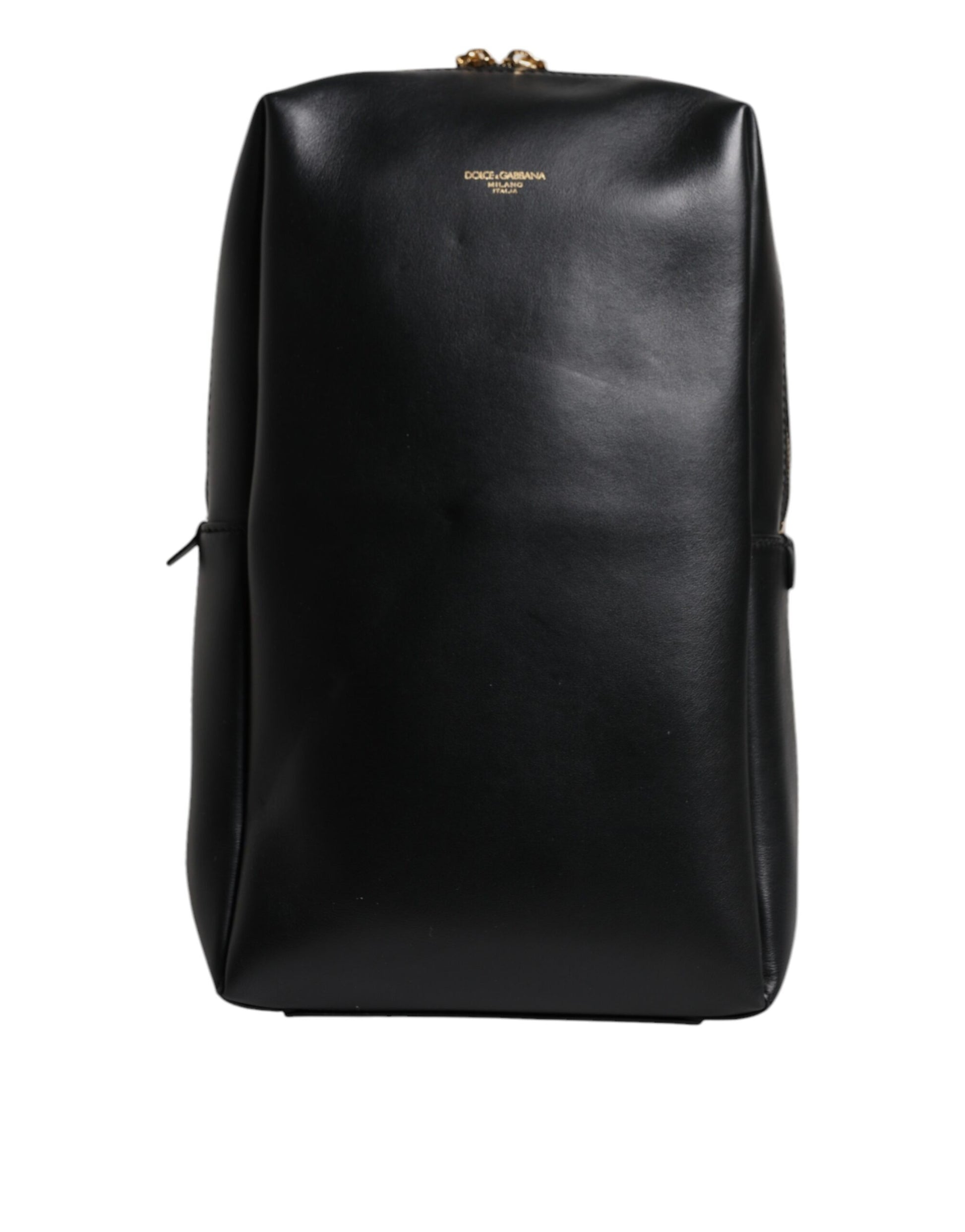 Black Logo Leather Belt Waist Shoulder Men Crossbody Bag