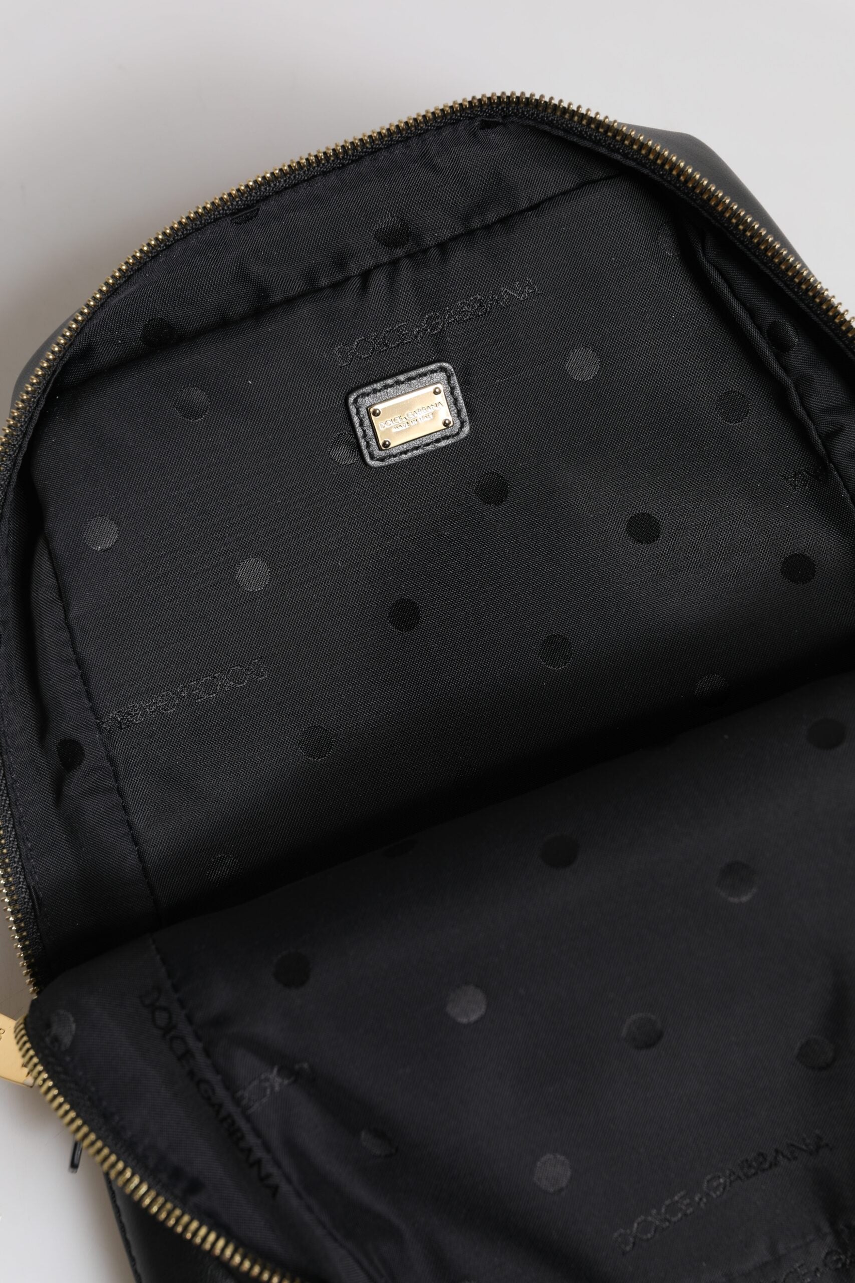 Black Logo Leather Belt Waist Shoulder Men Crossbody Bag
