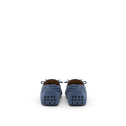 Turquoise Suede Leather Loafer