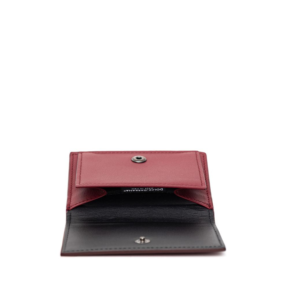 Red Calfskin Wallet