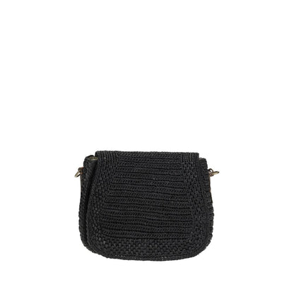 Tia Raffia Shoulder Bag