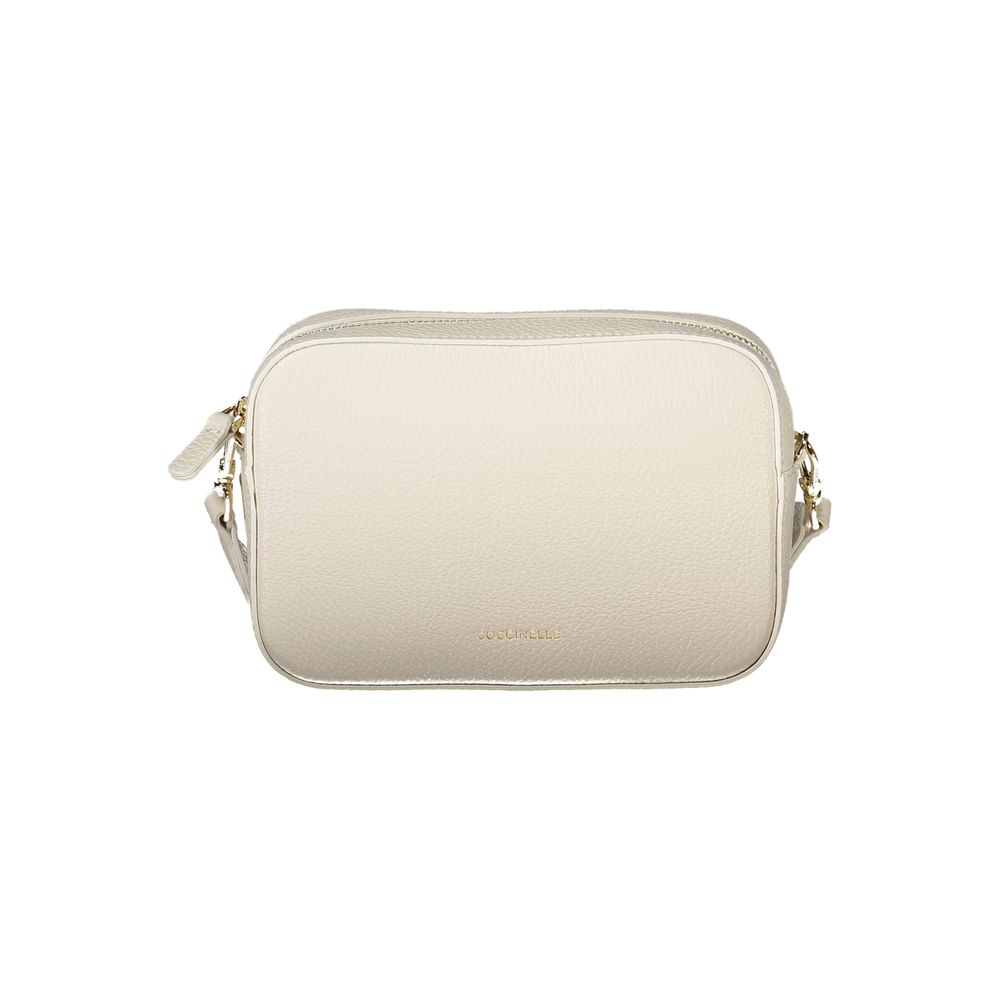 White Leather Handbag