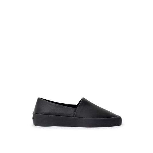Black Leather Loafer