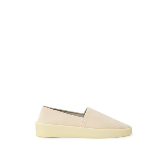 Beige Leather Loafer