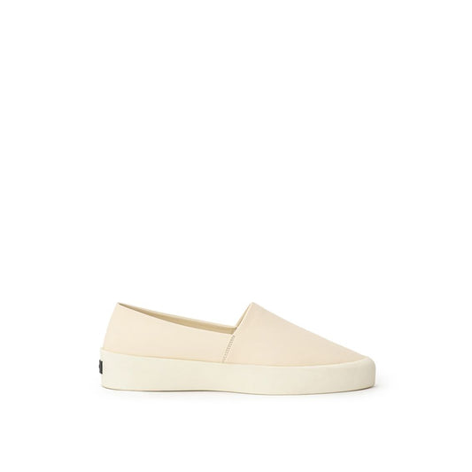 Beige Leather Loafer