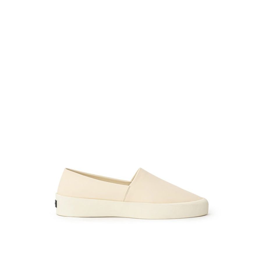 Beige Leather Loafer