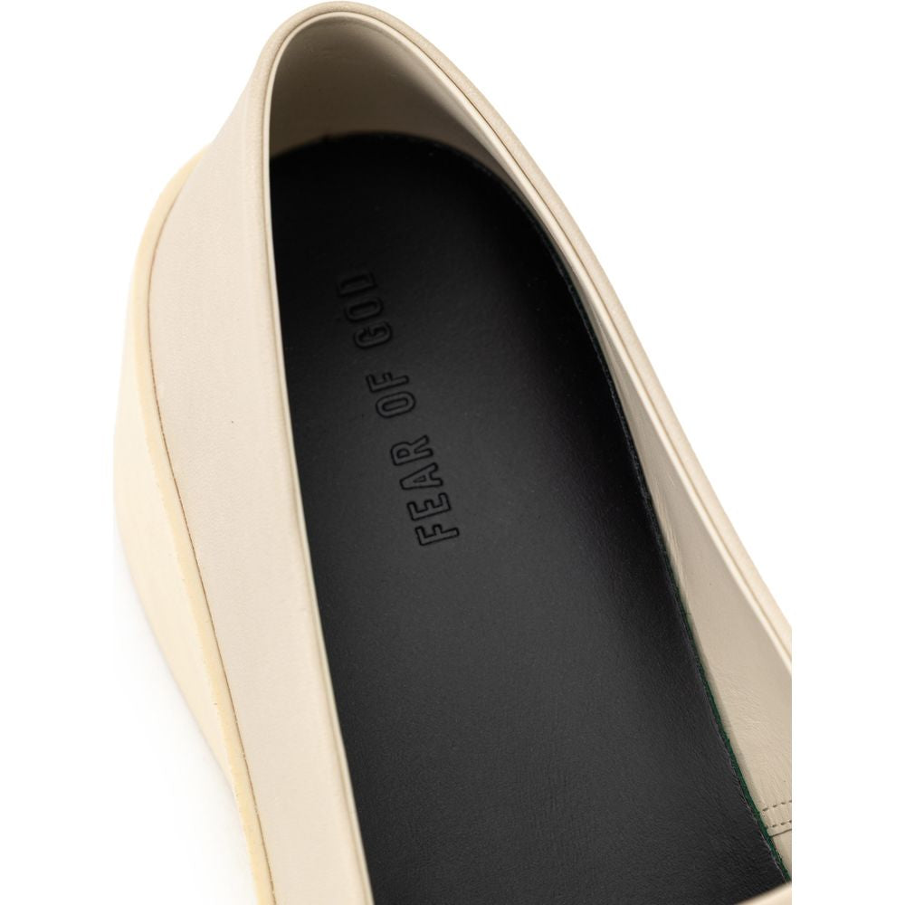 Gray Leather Loafer