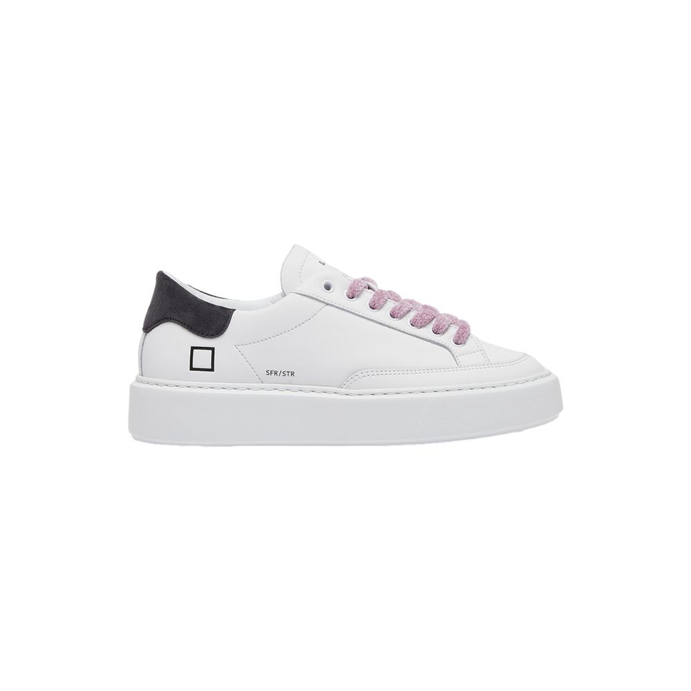 Beige Leather Sneaker