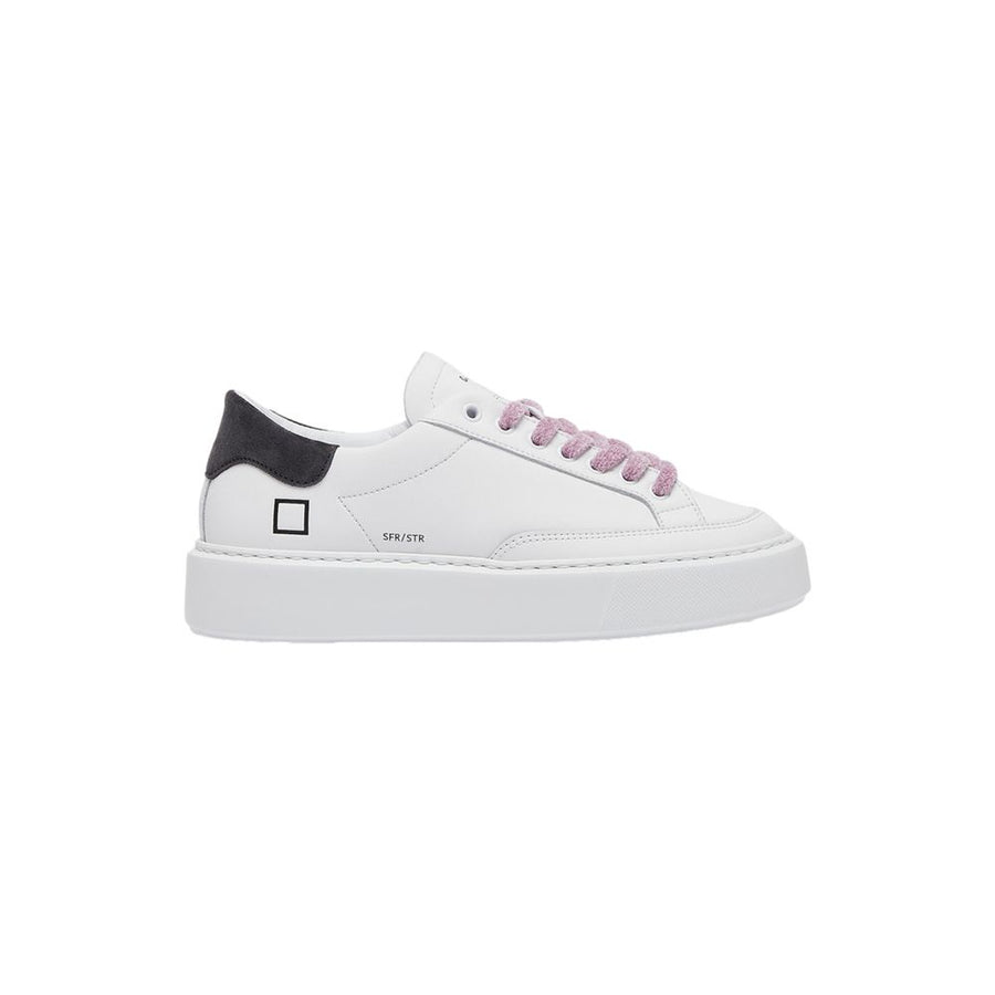 Beige Leather Sneaker
