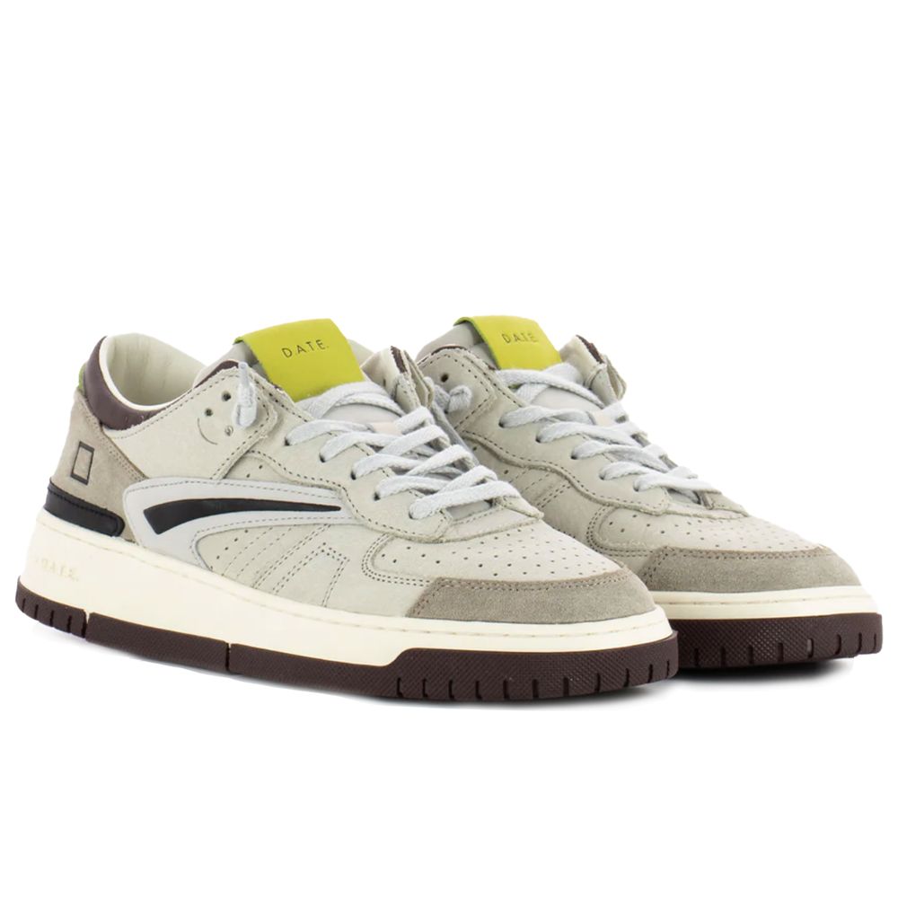 Beige Leather Sneaker