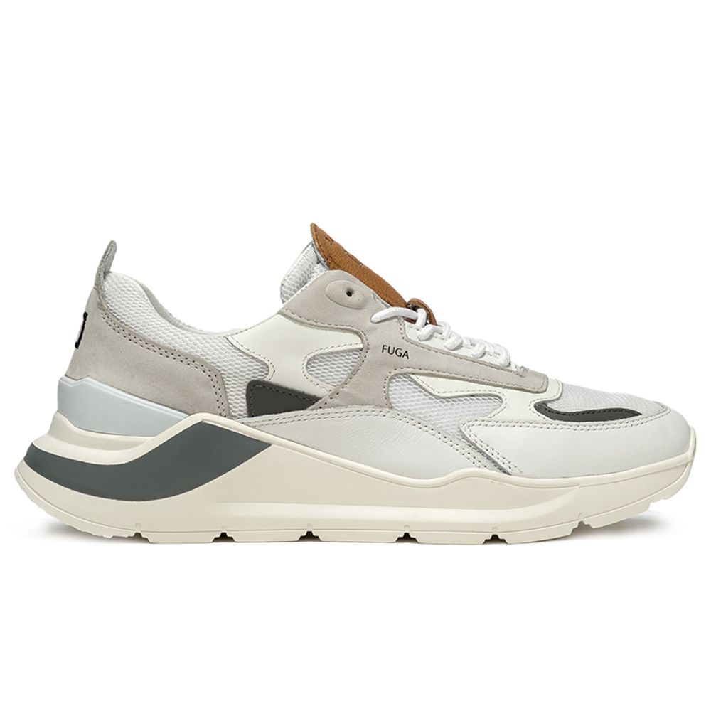 White Leather Sneaker