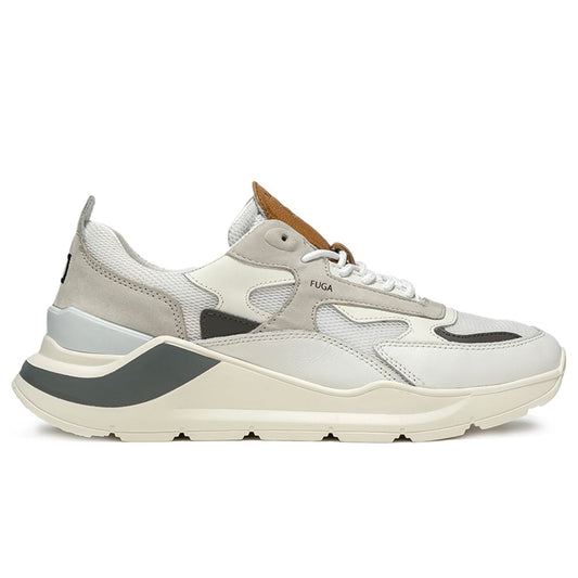 White Leather Sneaker
