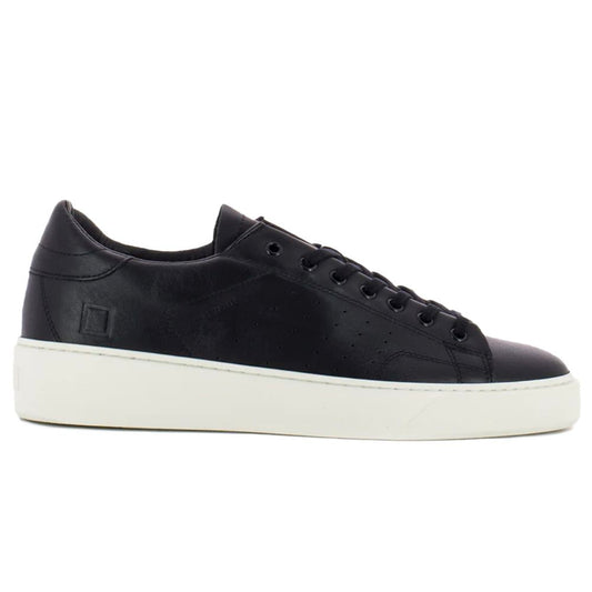 Black Leather Sneaker