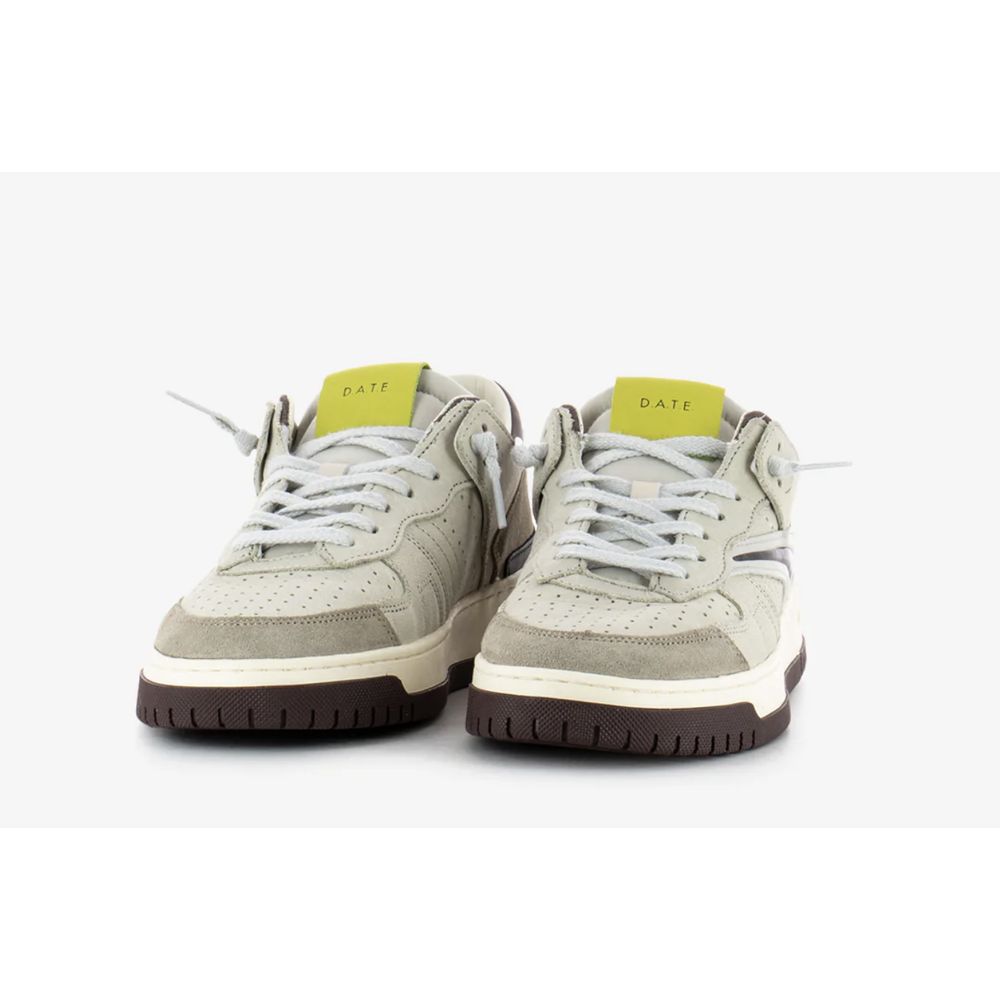 Beige Leather Sneaker