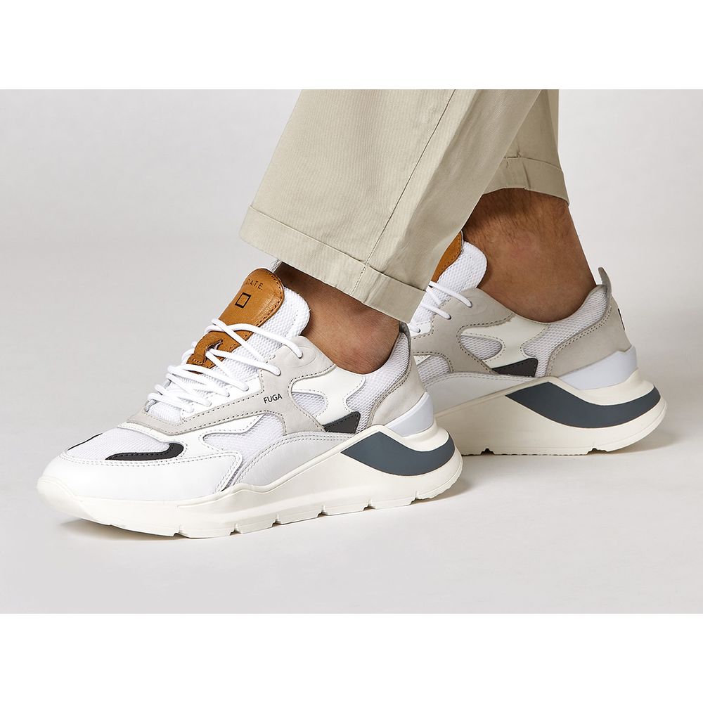 White Leather Sneaker