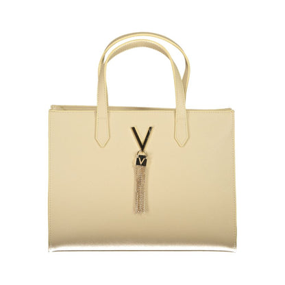 Beige Polyethylene Handbag