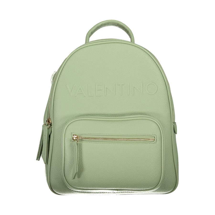 Green Polyethylene Backpack