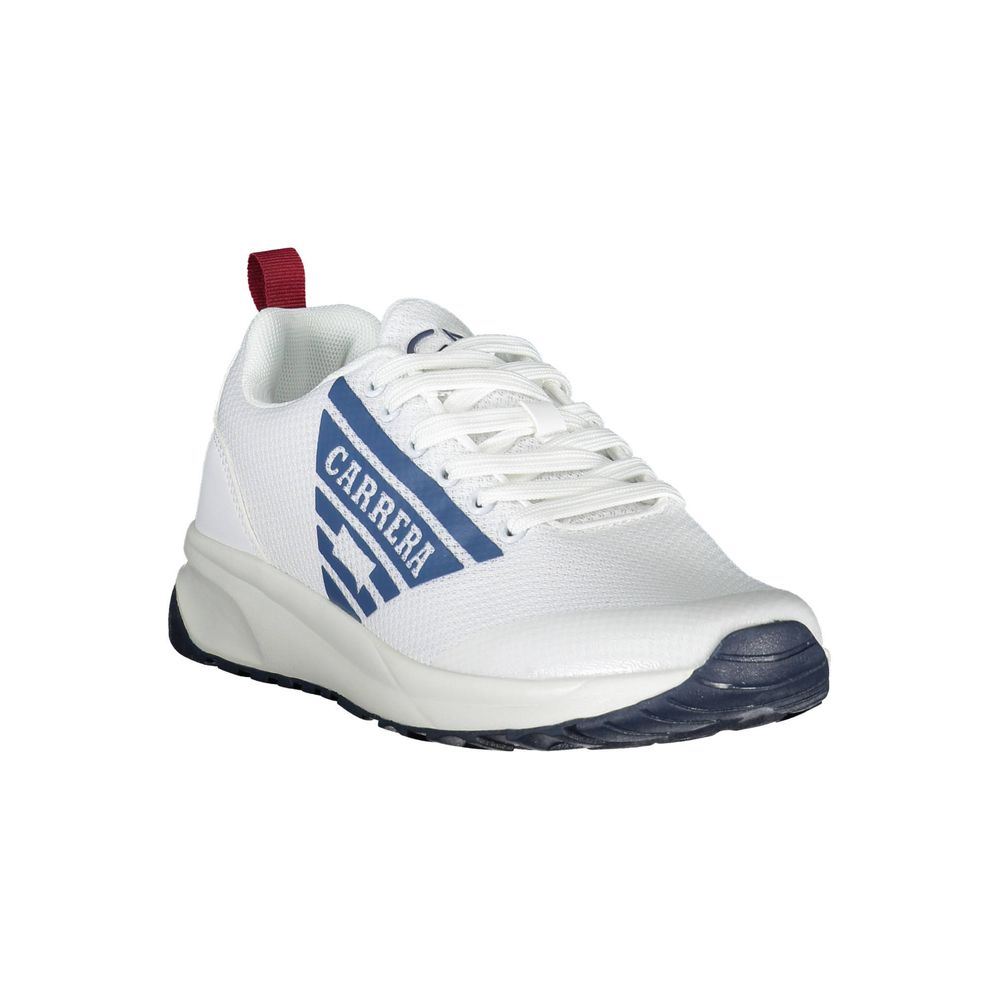 White Eco Leather Men Sneaker
