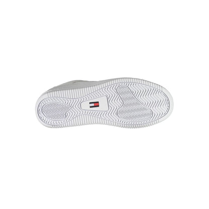 White Recycled Polyester Women Sneaker