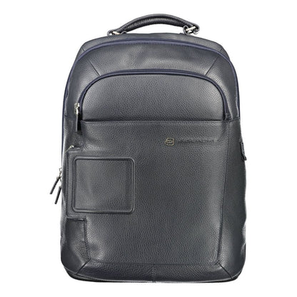 Blue Nylon Men Backpack