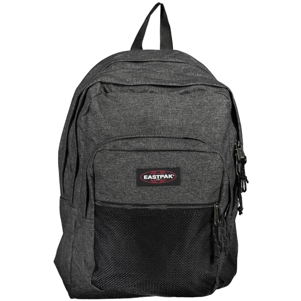 Brown Polyester Men Backpack