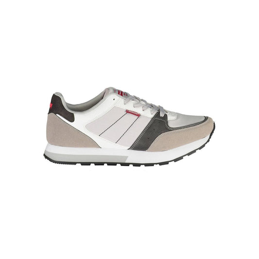 Brown Polyester Men Sneaker