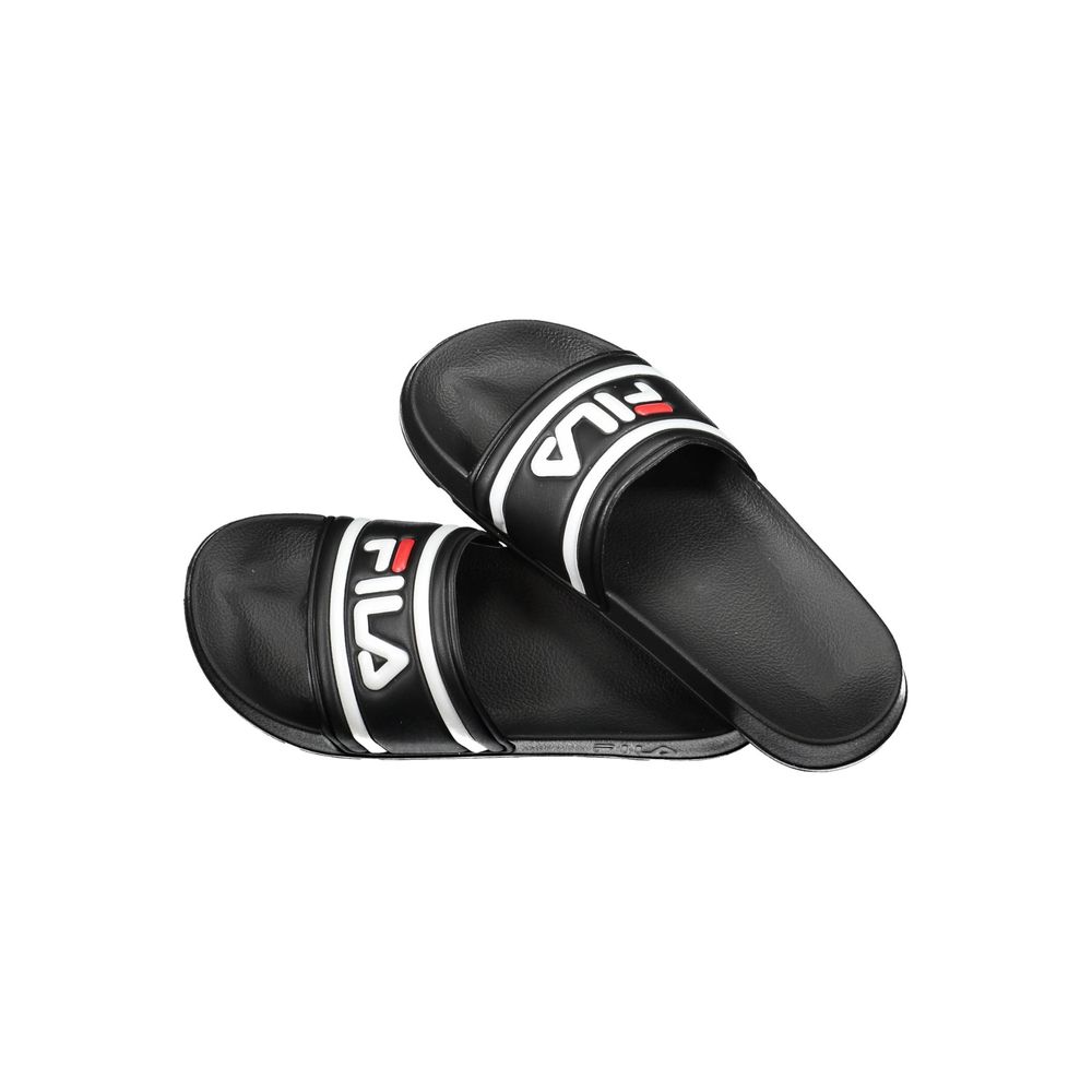 Black Polyethylene Men Sandal