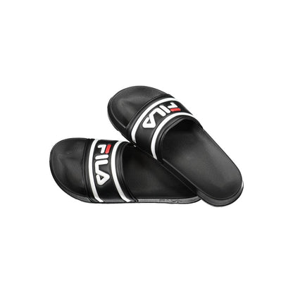 Black Polyethylene Men Sandal